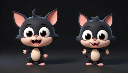 Obraz premium Clear Plain Shiny Soft Vintage Bokeh Cloudy Wave Like Geometric Black Background or Texture