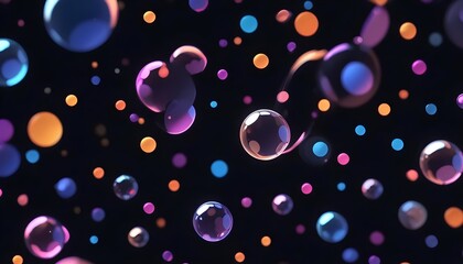 Clear Plain Shiny Soft Vintage Bokeh Cloudy Wave Like Geometric Black Background or Texture