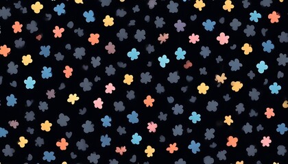 Clear Plain Shiny Soft Vintage Bokeh Cloudy Wave Like Geometric Black Background or Texture