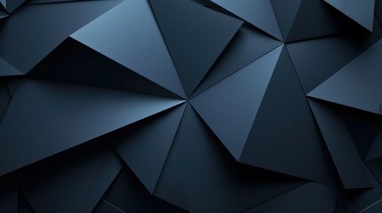 Obraz premium Geometric black and white image of a pattern of triangles background