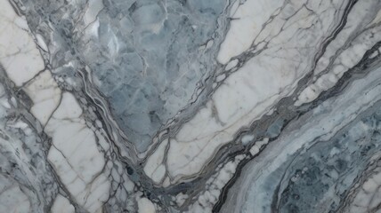 Naklejka premium Refined marble texture featuring a mix of soft grays and muted blues, adding a touch of serenity to any project.