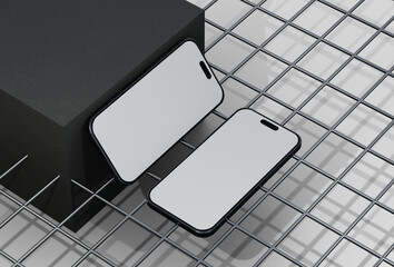 iPhone 15 Pro Max Blank Mockup - Showcase Your App Design