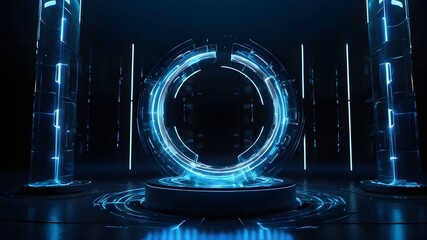 Obraz premium glowing neon light