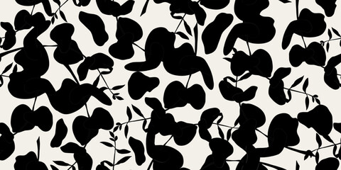 Floral seamless pattern illustration abstract graphic
