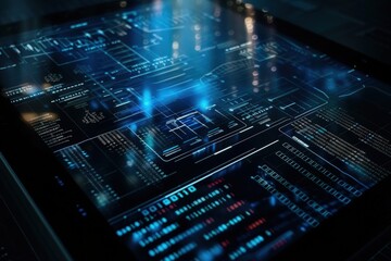 Fototapeta premium High-Tech Control Panel