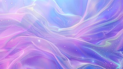 Abstract colorful starry background with a purple and blue swirl