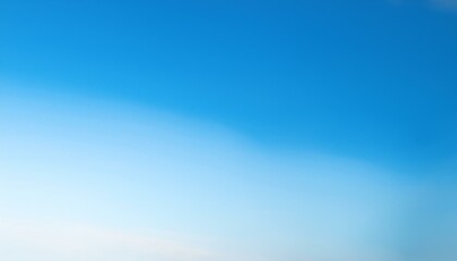 a smooth gradient wallpaper that transitions from sky blue to soft white, mimicking a clear morning sky