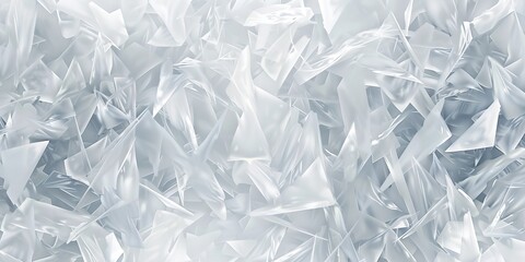 Delicate Abstract Light Gray Background with Small Star Shapes, Light White and Dark Silver Style, Detailed Floral Patterns, and Ice Crystal Texture in Light Sky Blue and Green Color Scheme