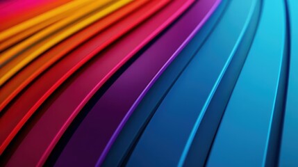 A Close-up Shot of a Colorful profiles with radiant light streaks