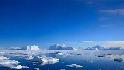 Obraz premium a-vast-arctic-landscape