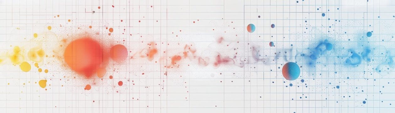 Studiolit scatter plot, markers, light background, grid lines, realistic style