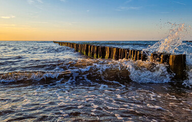 Sonnenuntergang an der Ostsee