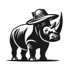 Clean Black and white Vector silhouette of a Zebra on white background