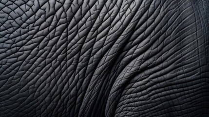 Detailed texture of elephant skin