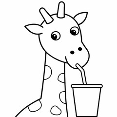 This fun and educational vector illustration coloring book features jungle animals like lions elephants and monkeys perfect for a jungle safari adventure