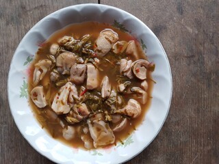 Straw mushroom curry, food, vegetable, bitter, water