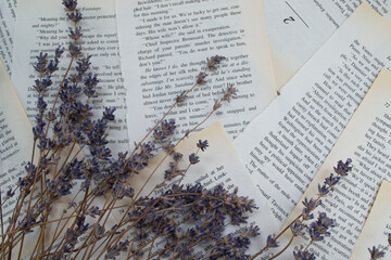 lavender flowers on a table