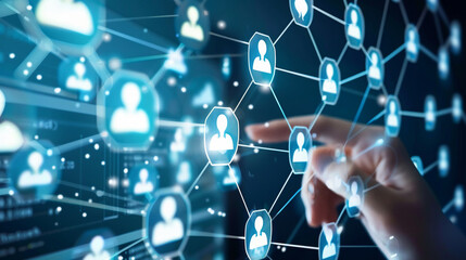 CRM for managing contact databases