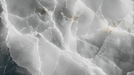 Naklejka premium Abstract background with seamless grey marble limestone texture, white light, sophisticated wallpaper pattern.