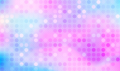 Holographic polka dots pattern. Beautiful Gradient. Sweet pastel polka dot. Iridescent holographic background for fabric, cloth, print, cover, card, wrapping, paper,  invitation, scrapbooks. Vector.