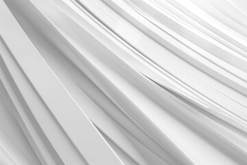 Fototapeta premium A close-up shot of white fabric against a neutral background