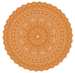 Signs and symbols. Circle pattern lotus or flower mandala art design. beauty, fashion, geometry, colorful, fashion.