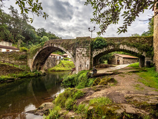 Walking through the streets of Lierganes (Cantabria-Spain)