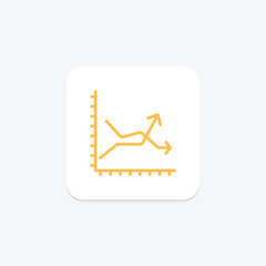 Trade Benefits duotone line icon , vector, pixel perfect, illustrator file