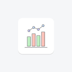 Trade Compliance lineal color icon , vector, pixel perfect, illustrator file