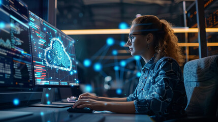 Team members worldwide are accessing cloud-based software.