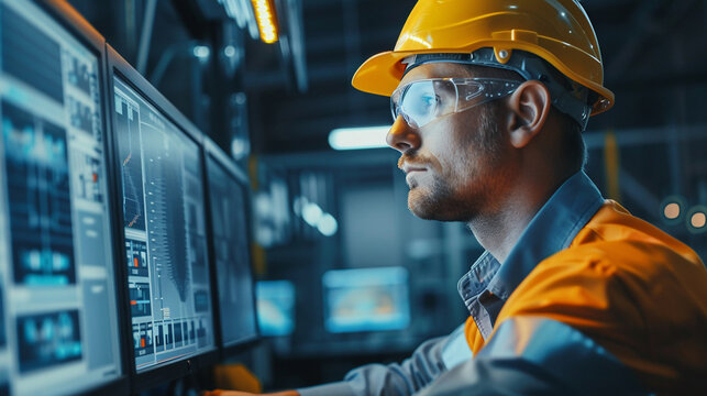 The engineer is implementing lean manufacturing principles.