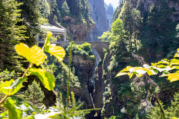 Viamala Schlucht in der Schweiz