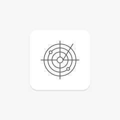 War Relief thinline icon , vector, pixel perfect, illustrator file