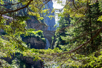 Viamala Schlucht in der Schweiz