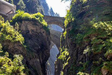Viamala Schlucht in der Schweiz