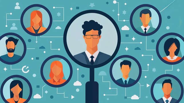 Proactive staffing approach with talent sourcing, candidate screening, and skill matching