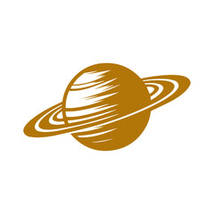 Fototapeta premium Planet icon illustration