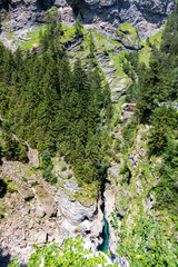 Viamala Schlucht in der Schweiz