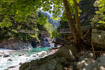 Viamala Schlucht in der Schweiz