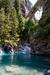 Viamala Schlucht in der Schweiz