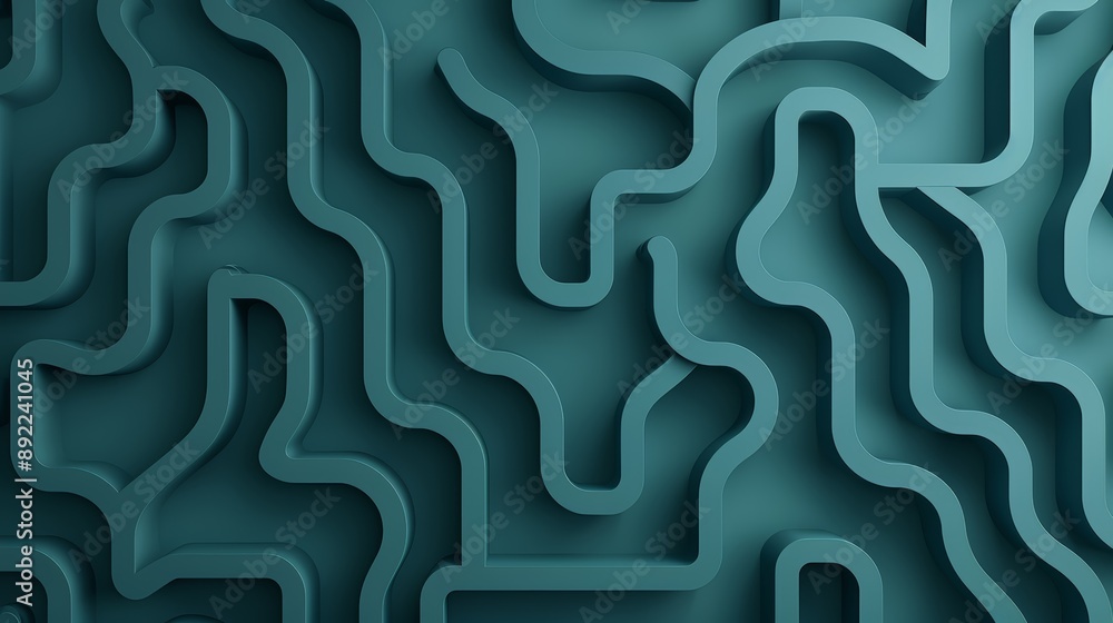 Poster an abstract background with intricate, maze-like patterns in black and white, high-resolution photo,