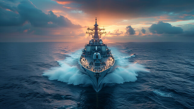 Navy warship