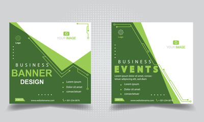 Banner social media, banner templates. Modern banner.