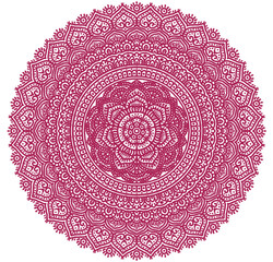 Signs and symbols. Circle pattern lotus or flower mandala art design. beauty, fashion, geometry, colorful, fashion.