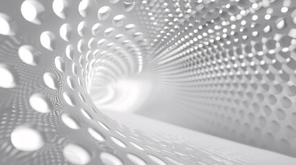 Naklejka premium white light & grey background. Space design concept. halftone style.