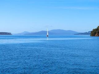 Fototapeta premium The Neck, Bruny island, Tasmania Wilderness, Australia