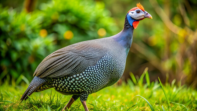 guinea fowl farm animal