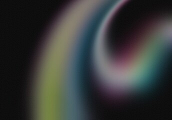 Digital noise swirl gradient Abstract silk holographic background with grainy Colorful design Trendy texture