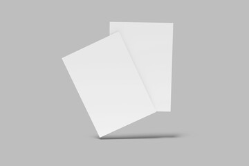 A4 Flyer Blank Mockup