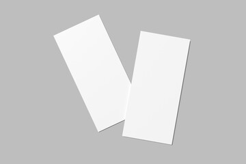 DL Flyer Blank Mockup